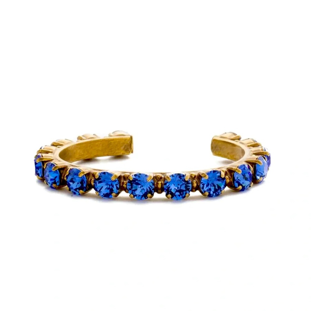 New! Sapphire Antique Gold | Sorrelli Riveting Romance Cuff